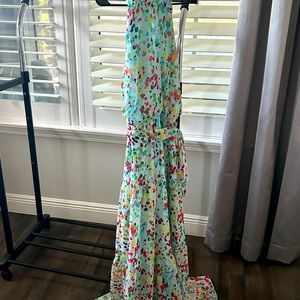 Julia Jordan Long Confetti Sundress